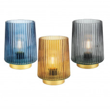 LAMPADA DA TAVOLO DESIGN A LED DIA.CM.13X17H A BATTERIA (6PZ)