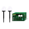 SET 2 LAMPADE SOLARI A SFERA DIA.CM.10X32H (8PZ)