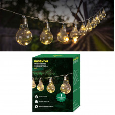 CATENA LUMINOSA SOLARE MT.2 C/10 LAMPADINE TR.CM.10 (4PZ)