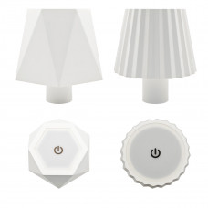 LAMPADA PER BOTTIGLIA LED LINE RICARICABILE TOUCH NERA ASS. (4PZ)