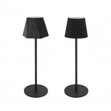 LAMPADA DA TAVOLO LED LINE RICARICABILE TOUCH CM.37H NERA (4PZ)