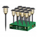 LAMPADA SOLARE GEMINI C/LED DIA.CM.12X43H (12PZ)